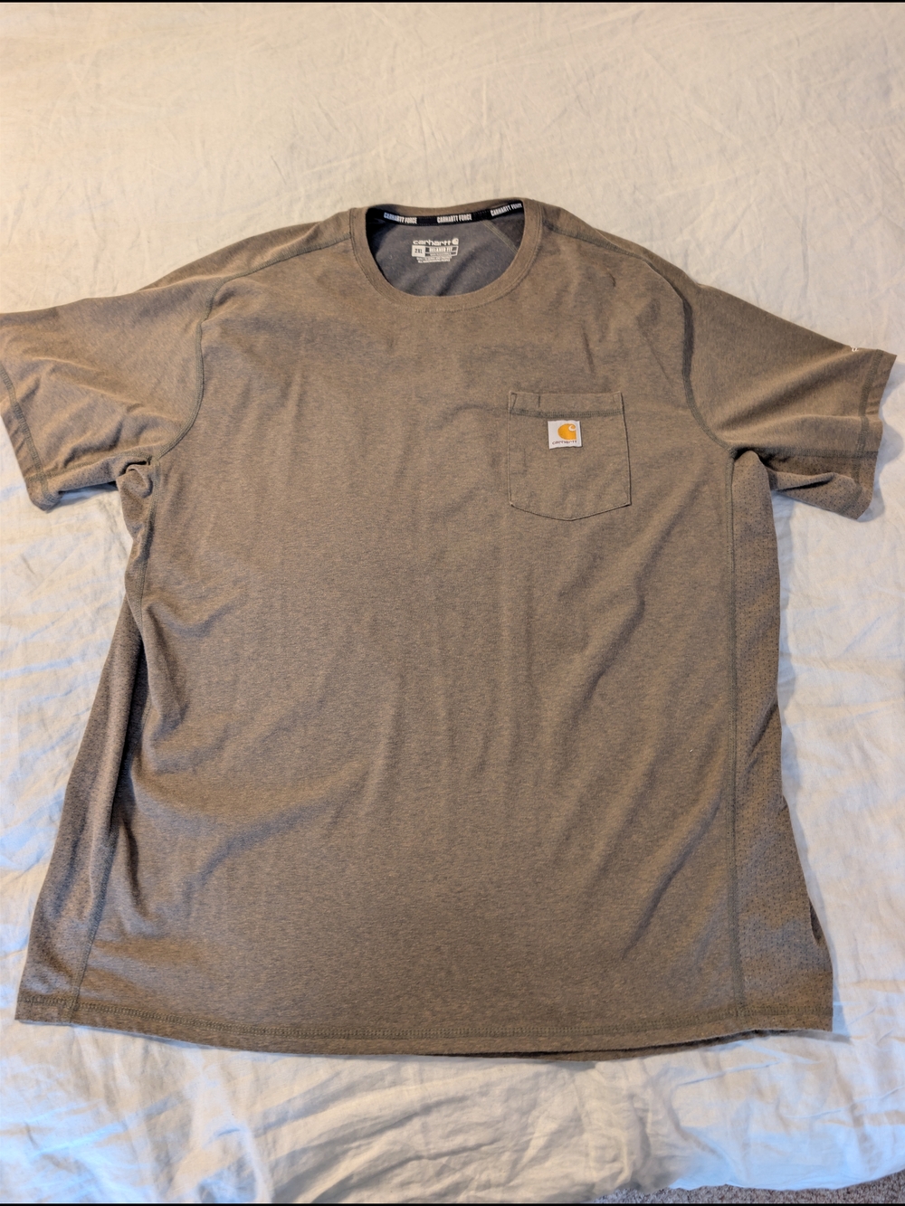 Carhartt Force Men’s Short Sleeve Pocket T-Shirt Olive Green XXL